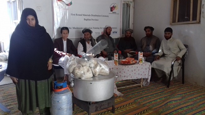 Read more about the article Report of the Mushroom cultivation project for immigrant and poor women in Herat province 2019-June-01 Up to 2019-Sep-30
